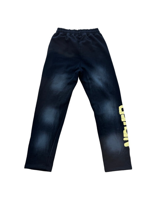 NEVER FOLD SWEATS WHITE AND YELLOW