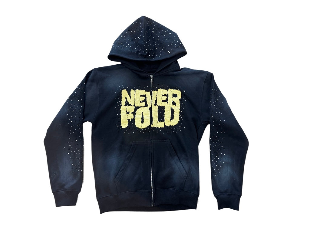 NEVER FOLD ZIP-UP YELLOW AND BLACK
